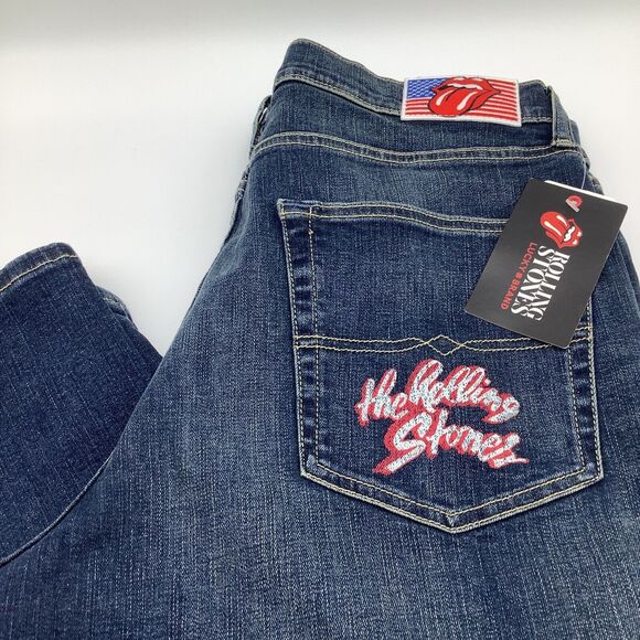 Lucky Brand Mens Rolling Stones 223 Straight Jeans Size 36 x‎ 32 NWT